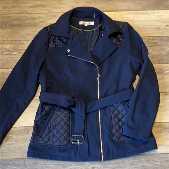 Kenneth Cole New York, belted coat, size XL